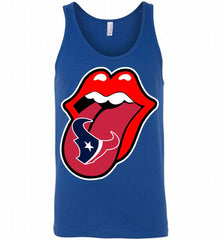 Houston Texans  x The Rolling Stones Logo Tank - zezetee
