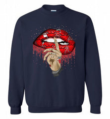 Chicago Bulls Lip Shut The Fuck Up Crewneck Sweatshirt - zezetee