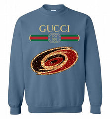 Gucci Carolina Hurricanes Logo Crewneck Sweatshirt - zezetee