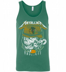 Metallica Skull Snake Chicago Blackhawks Tank - zezetee