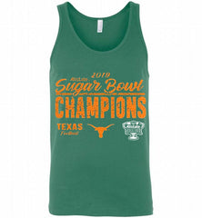 2019 ALLSTATE SUGAR BOWL CHAMPIONS TEXAS FOOTBALL Tank - zezetee