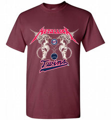 Metallica Minnesota Twins Logo Shirt - zezetee