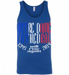 Notre Dame Cathedral 1345 Will Rise Again Tank - zezetee