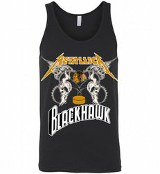 Metallica Chicago Blackhawks Logo Tank