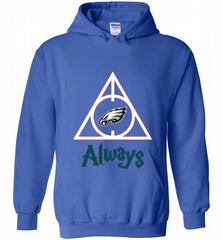PHILADELPHIA EAGLES DEATHLY HALLOWS ALWAYS GIFT Hoodie - zezetee