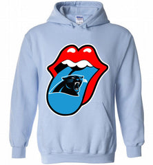 Carolina Panthers  x The Rolling Stones Logo Hoodie - zezetee