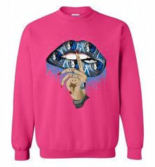 Dallas Mavericks Lip Shut The Fuck Up Crewneck Sweatshirt - zezetee