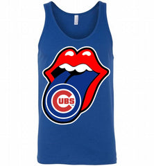 Chicago Cubs  x The Rolling Stones Logo Tank - zezetee