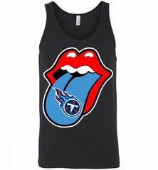 Tennessee Titans  x The Rolling Stones Logo Tank - zezetee