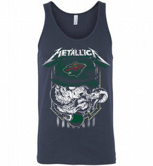 Metallica Skull Snake Minnesota Wild Tank - zezetee