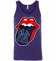 New York Yankees  x The Rolling Stones Logo Tank - zezetee