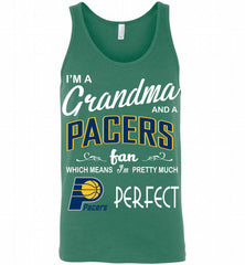 I'M A Grandma And A Indiana Pacers Fans Perfect Tank - zezetee