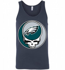 Philadelphia Eagles Grateful Dead Logo Band Tank - zezetee