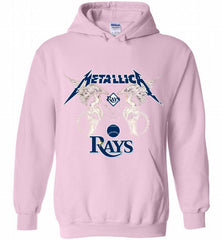 Metallica Tampa Bay Rays Logo Hoodie - zezetee