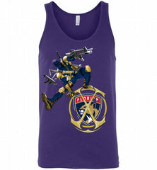 Deadpool Fan Love Florida Panthers Awesome Tank - zezetee