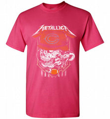 Metallica Skull Snake Chicago Bears Shirt - zezetee