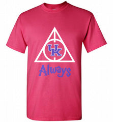 KENTUCKY WILDCATS DEATHLY HALLOWS ALWAYS GIFT Shirt - zezetee