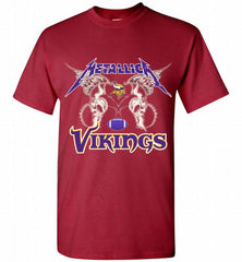 Metallica Minnesota Vikings Logo Shirt - zezetee