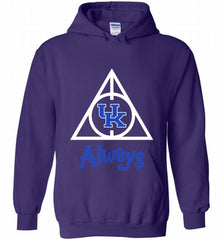 KENTUCKY WILDCATS DEATHLY HALLOWS ALWAYS GIFT Hoodie - zezetee