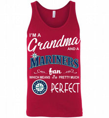I'M A Grandma And A Seattle Mariners Fans Gift Tank - zezetee