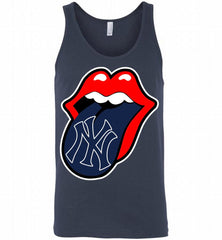 New York Yankees  x The Rolling Stones Logo Tank - zezetee