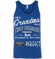 I'M A Grandma And A New Orleans Pelicans Fans Perfect Tank - zezetee