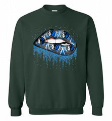 Lip Dallas Mavericks Crewneck Sweatshirt - zezetee