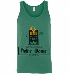 Fire at Notre Dame Cathedral Tank - zezetee