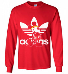 ADIDAS SWIMMING MICKEY MOUSE DISNEY SPORTS Gildan Long Shirt - zezetee