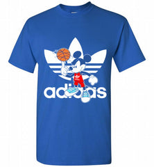 ADIDAS BASKETBALL MICKEY MOUSE DISNEY SPORTS Shirt - zezetee