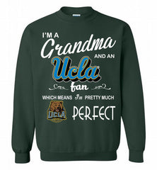 I'M A Grandma And A UCLA Bruins Fan Crewneck Sweatshirt - zezetee
