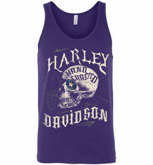 HARLEY DAVIDSON SKULL Houston Astros Tank - zezetee