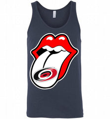Carolina Hurricanes  x The Rolling Stones Logo Tank - zezetee