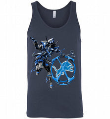 Deadpool Assassin Detroit Lions Fan Tank - zezetee