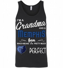 I'M A Grandma And A Memphis Grizzlies Fans Perfect Tank - zezetee