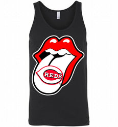 Cincinnati Reds  x The Rolling Stones Logo Tank