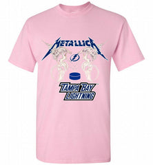 Metallica Tampa Bay Lightning Logo Shirt - zezetee