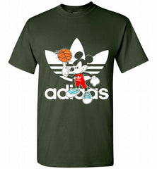 ADIDAS BASKETBALL MICKEY MOUSE DISNEY SPORTS Shirt - zezetee