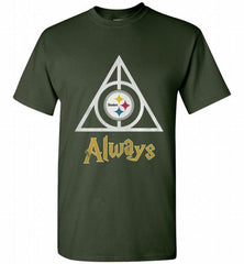 Pittsburgh Steelers deathly Hallows always trending gift Shirt - zezetee