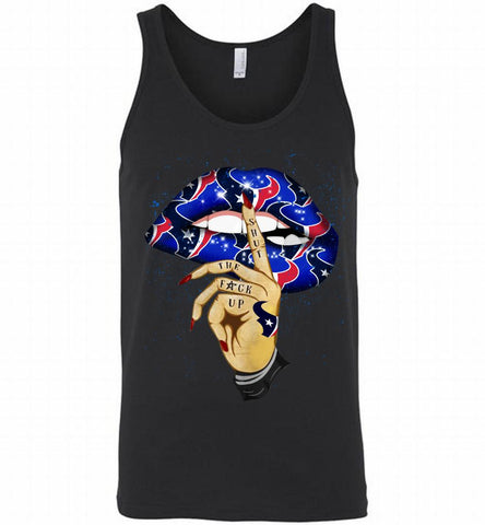 NFL Texans Lip Shut The Fuck Up Tank - zezetee