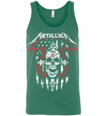Metallica Boston Red Sox Logo Tank - zezetee