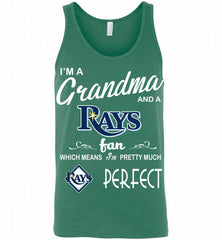 I'M A Grandma And A Tampa Bay Rays Fans Gift Tank - zezetee