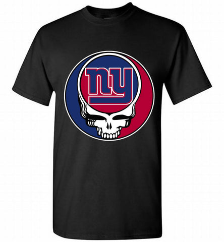 New York Giants Grateful Dead Logo Band Shirt - zezetee