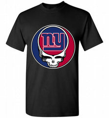 New York Giants Grateful Dead Logo Band Shirt - zezetee