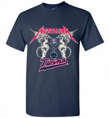 Metallica Minnesota Twins Logo Shirt - zezetee