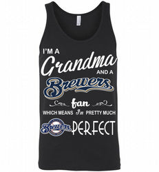 I'M A Grandma And A Milwaukee Brewers Fans Gift Tank