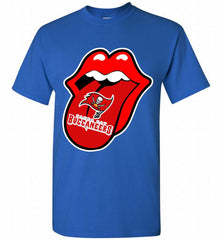 Tampa Bay Buccaneers  x The Rolling Stones Logo Shirt - zezetee