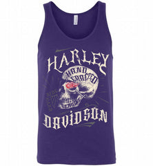 HARLEY DAVIDSON SKULL Detroit Red Wings Tank - zezetee