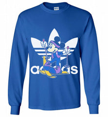ADIDAS SKI MINNIE MOUSE DISNEY SPORTS Gildan Long Shirt - zezetee