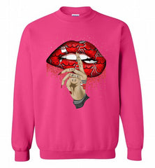 Chicago Bulls Lip Shut The Fuck Up Crewneck Sweatshirt - zezetee